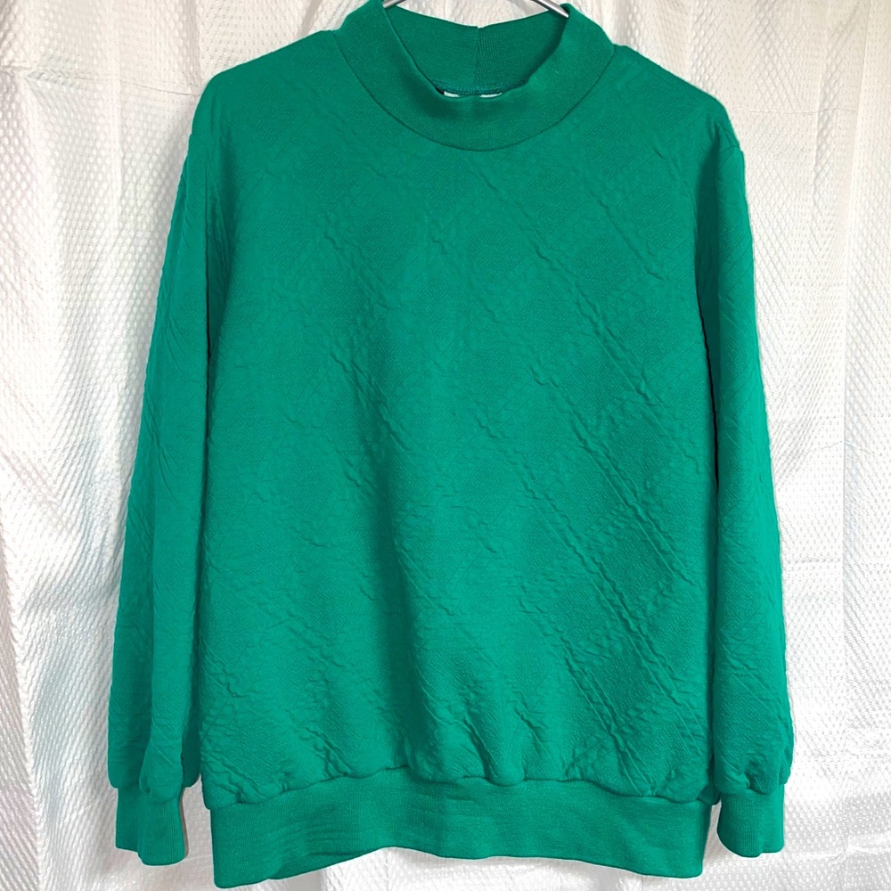Vintage -Green Alfred Dunner Top